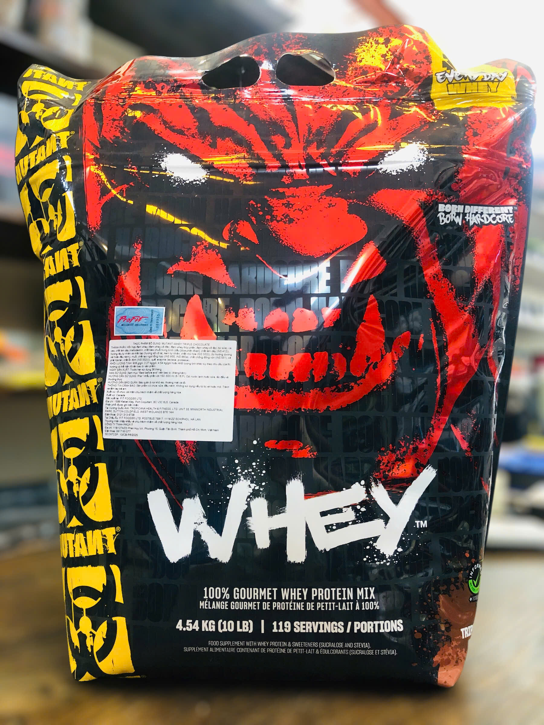 mutant whey 10lbs - 2